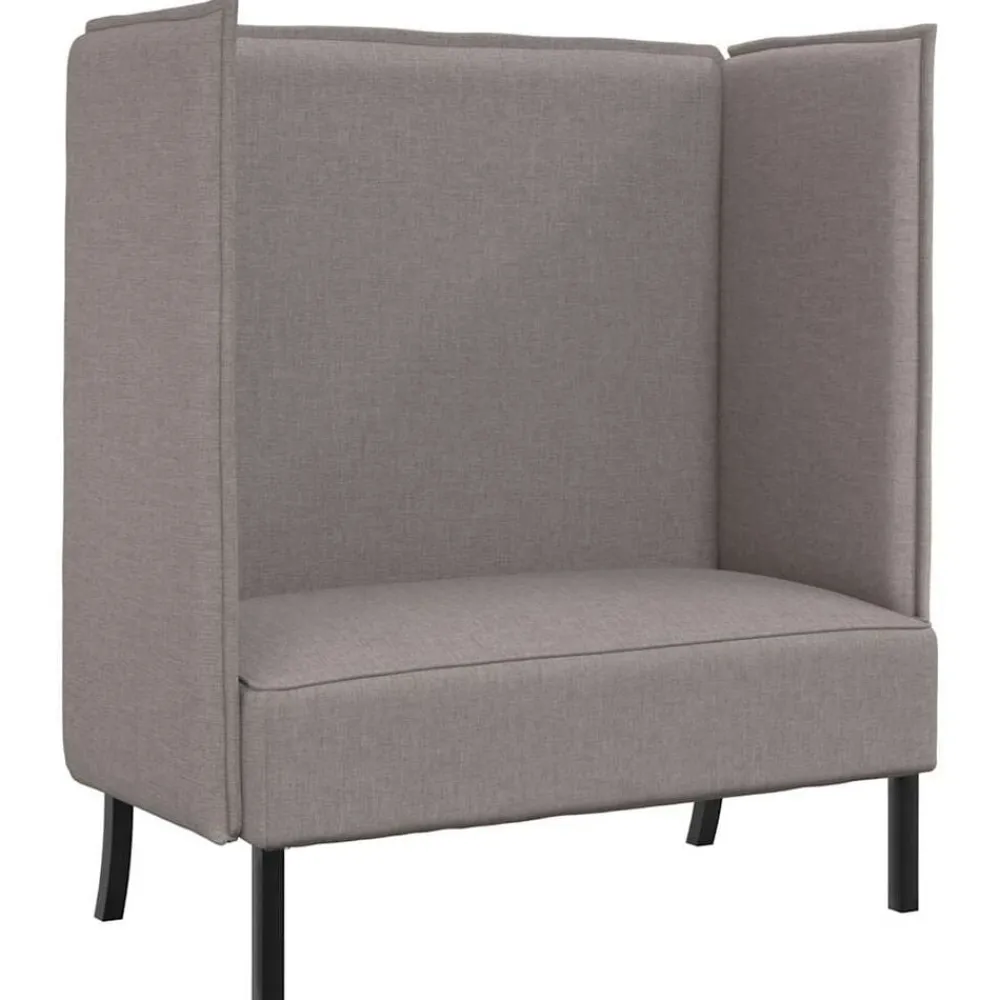 vidaXL Canapé à Haut Dossier 101cm tissu