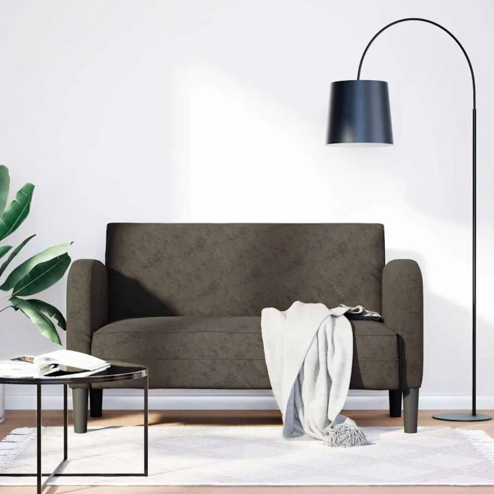 vidaXL Canapé causeuse 110 cm similicuir