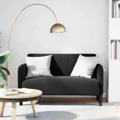 vidaXL Canapé causeuse 109 cm velours