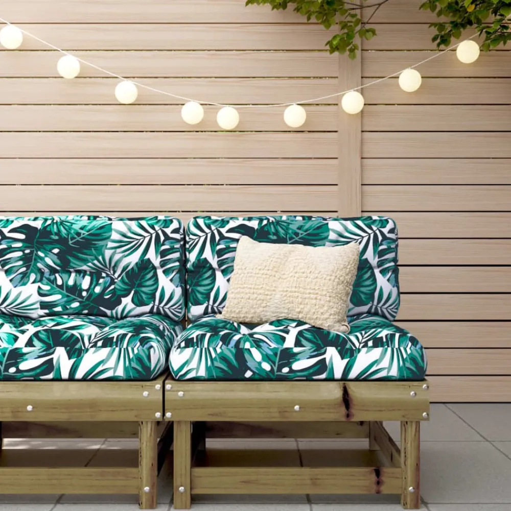 Mobilier De Jardin-vidaXL Canapé central de jardin bois de pin imprégné Naturel impregné