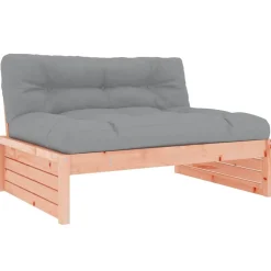 Mobilier De Jardin-vidaXL Canapé central 120x80 cm bois massif douglas Douglas naturel