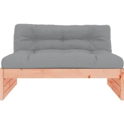 Mobilier De Jardin-vidaXL Canapé central 120x80 cm bois massif douglas Douglas naturel