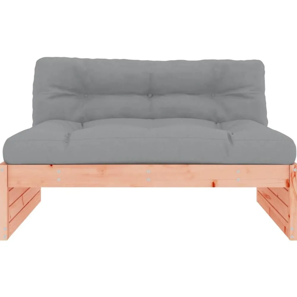 Mobilier De Jardin-vidaXL Canapé central 120x80 cm bois massif douglas Douglas naturel