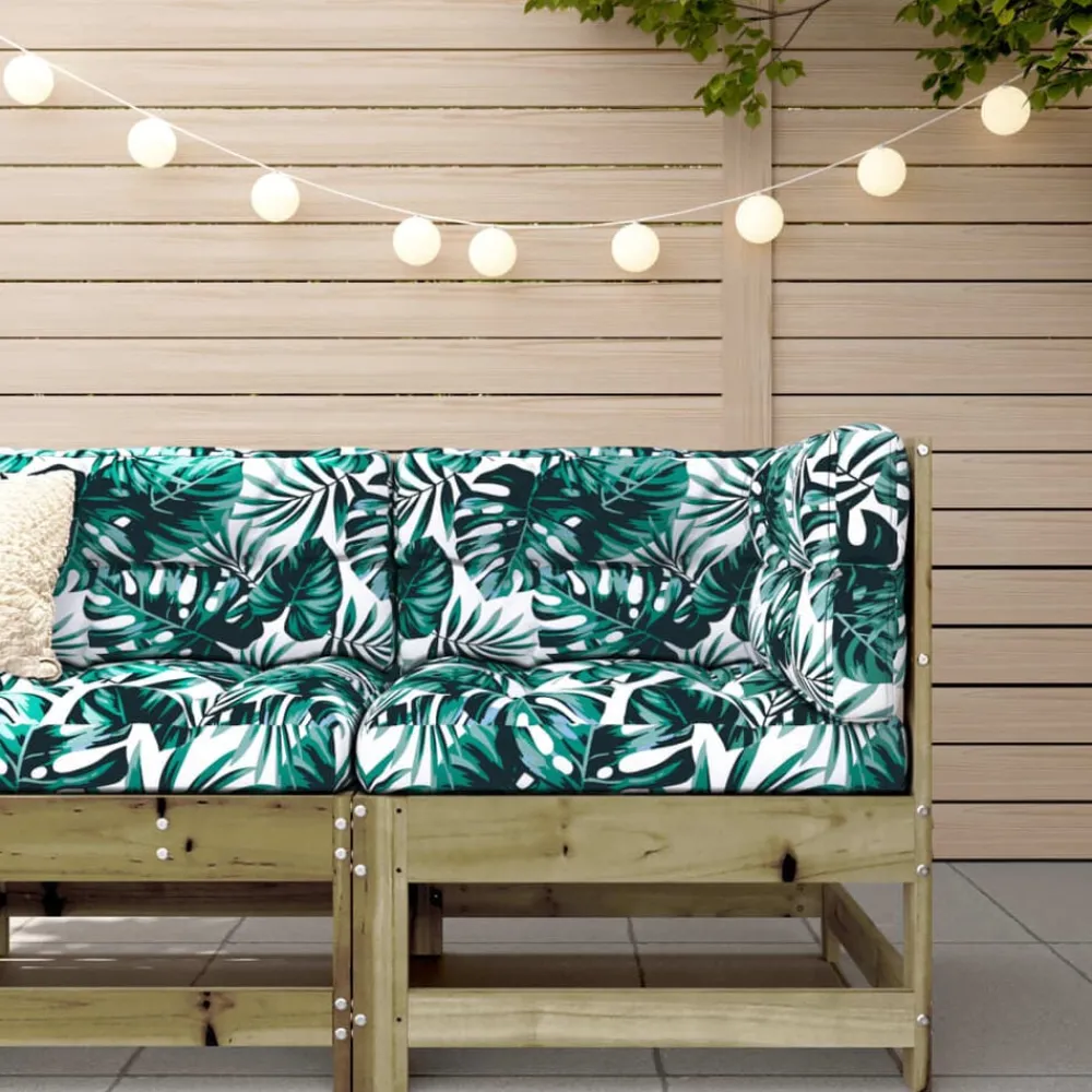 Mobilier De Jardin-vidaXL Canapé d'angle de jardin Bois de pin imprégné