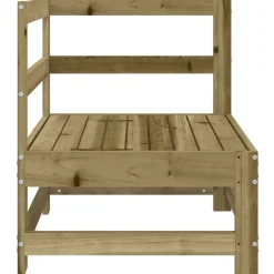 Mobilier De Jardin-vidaXL Canapé d'angle de jardin Bois de pin imprégné
