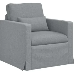 vidaXL Canapé 78 x 78 x 80 cm tissu