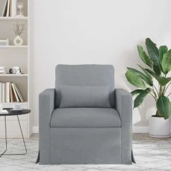 vidaXL Canapé 78 x 78 x 80 cm tissu
