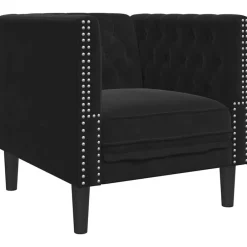 vidaXL Canapé 74,5 x 71 x 70,5 cm Velours