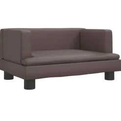 Mobilier Pour Bébés & Tout-Petits-vidaXL Canapé pour enfants 60x40x30 cm similicuir Marron