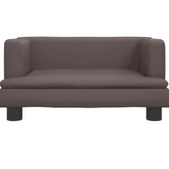 Mobilier Pour Bébés & Tout-Petits-vidaXL Canapé pour enfants 60x40x30 cm similicuir Marron