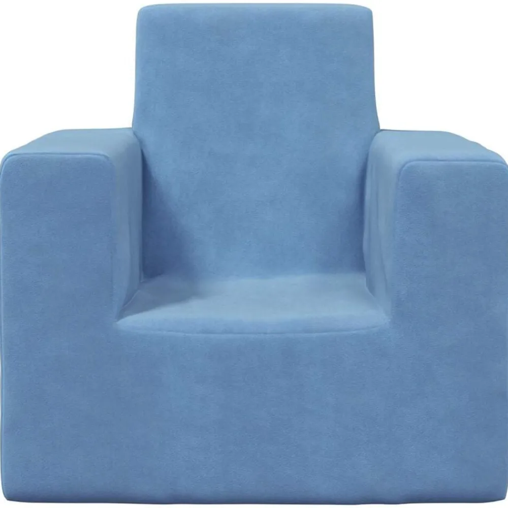 vidaXL Canapé pour enfants Peluche douce