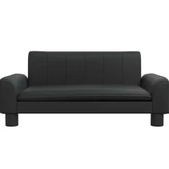 Mobilier Pour Bébés & Tout-Petits-vidaXL Canapé pour enfants 70x45x30 cm similicuir Noir