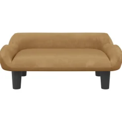 Mobilier Pour Bébés & Tout-Petits-vidaXL Canapé pour enfants 70x40x24 cm velours Marron