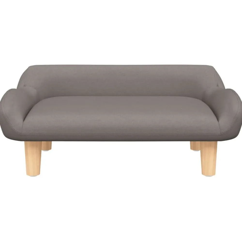 Mobilier Pour Bébés & Tout-Petits-vidaXL Canapé pour enfants 70x40x24 cm tissu Taupe