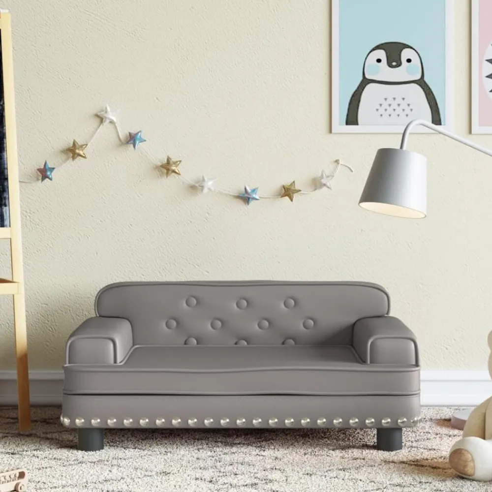 vidaXL Canapé pour enfants 70x45x30 cm similicuir