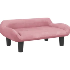 Mobilier Pour Bébés & Tout-Petits-vidaXL Canapé pour enfants 70x40x24 cm velours Rose