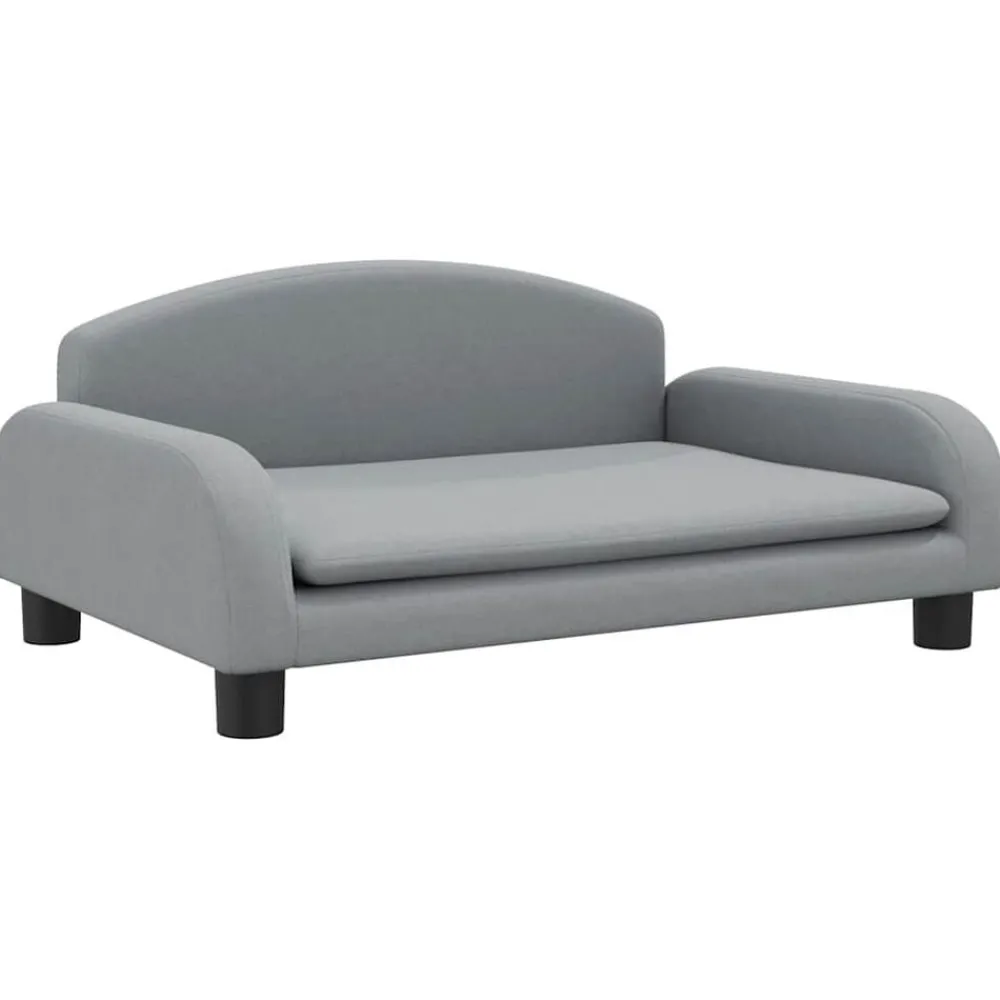 Mobilier Pour Bébés & Tout-Petits-vidaXL Canapé pour enfants 70x45x30 cm tissu Gris clair