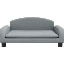 Mobilier Pour Bébés & Tout-Petits-vidaXL Canapé pour enfants 70x45x30 cm tissu Gris clair