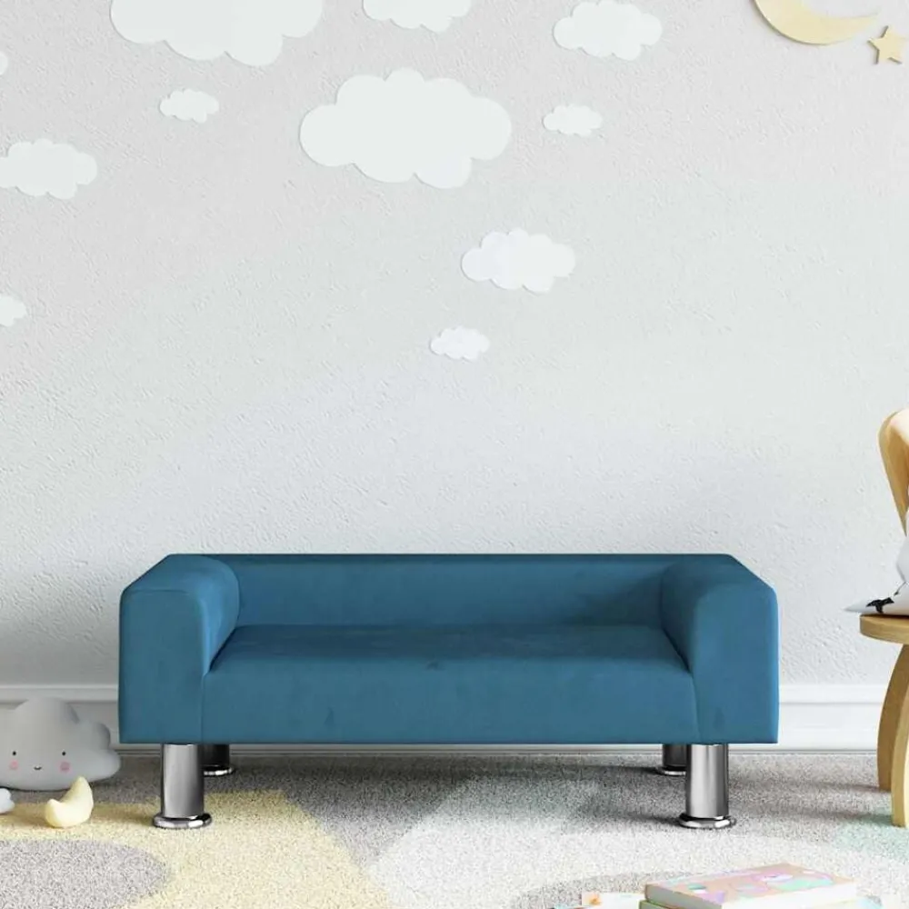 vidaXL Canapé pour enfants 70x45x26,5 cm velours