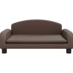 Mobilier Pour Bébés & Tout-Petits-vidaXL Canapé pour enfants 70x45x30 cm similicuir Marron