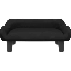 Mobilier Pour Bébés & Tout-Petits-vidaXL Canapé pour enfants 70x40x24 cm velours Noir