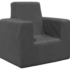 Mobilier Pour Bébés & Tout-Petits-vidaXL Canapé pour enfants Peluche douce Anthracite