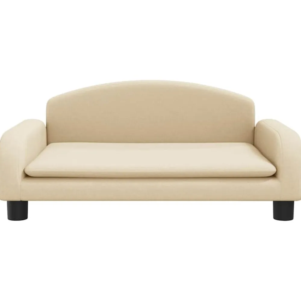 Mobilier Pour Bébés & Tout-Petits-vidaXL Canapé pour enfants crème 70x45x30 cm tissu Crème