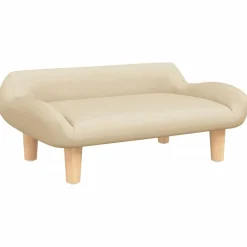 Mobilier Pour Bébés & Tout-Petits-vidaXL Canapé pour enfants crème 70x40x24 cm tissu Crème