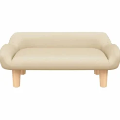 Mobilier Pour Bébés & Tout-Petits-vidaXL Canapé pour enfants crème 70x40x24 cm tissu Crème