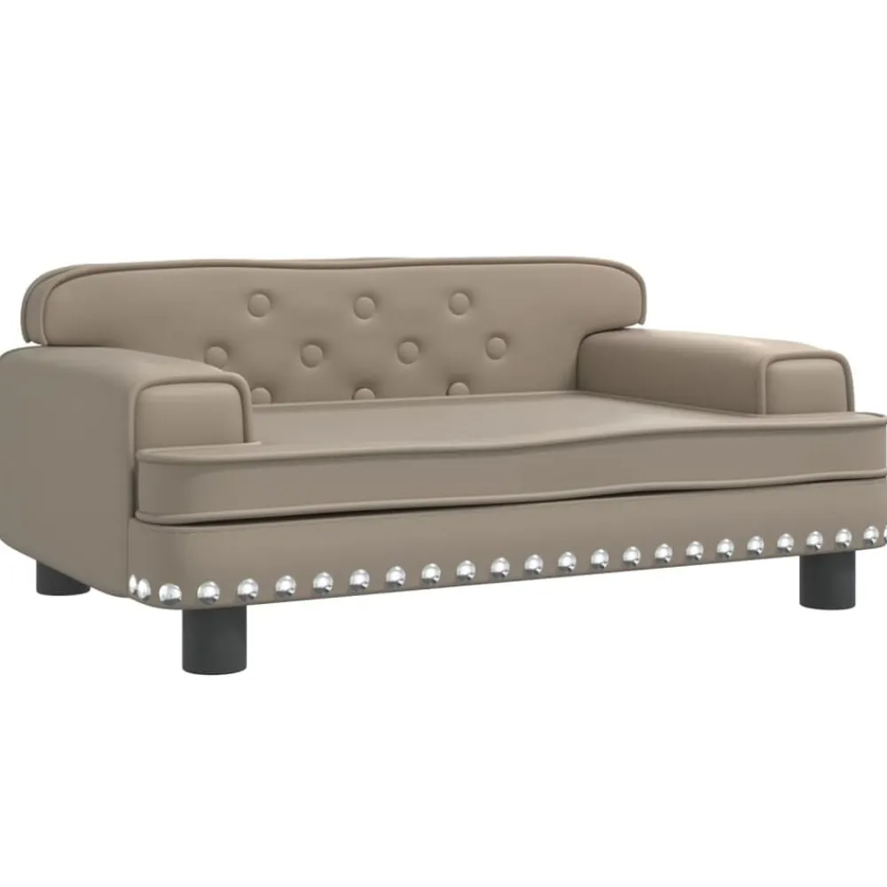 Mobilier Pour Bébés & Tout-Petits-vidaXL Canapé pour enfants 70x45x30 cm similicuir Cappuccino