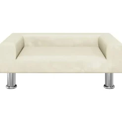 Mobilier Pour Bébés & Tout-Petits-vidaXL Canapé pour enfants crème 70x45x26,5 cm velours Crème