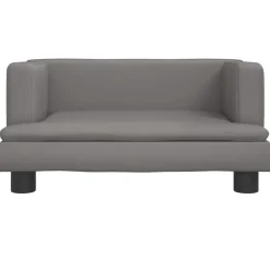 Mobilier Pour Bébés & Tout-Petits-vidaXL Canapé pour enfants 60x40x30 cm similicuir Gris