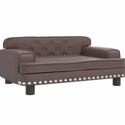 Mobilier Pour Bébés & Tout-Petits-vidaXL Canapé pour enfants 70x45x30 cm similicuir Marron