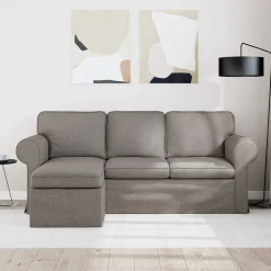vidaXL Canapé 215 x 138 x 80 cm tissu