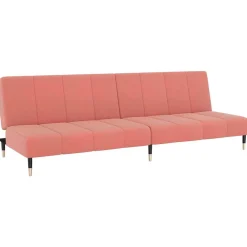 vidaXL Canapé-lit à 2 places velours