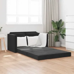 vidaXL Canapé-lit 2 en 1 122x204x55 cm velours
