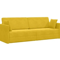 vidaXL Canapé-lit au sol 213 x 70 x 77 cm Velours