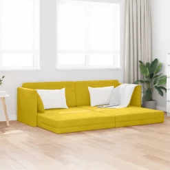 vidaXL Canapé-lit au sol 213 x 70 x 77 cm Velours