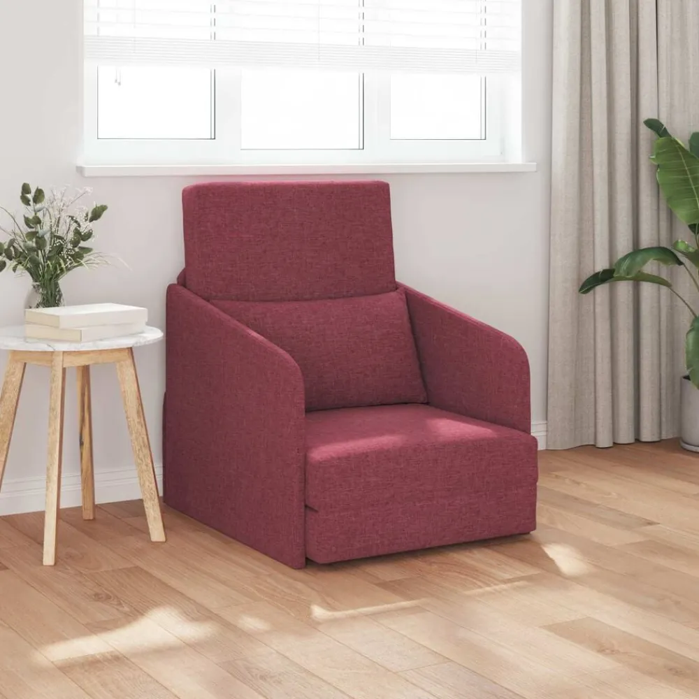 vidaXL Canapé-Lit 65 x 80 x 83 cm tissu