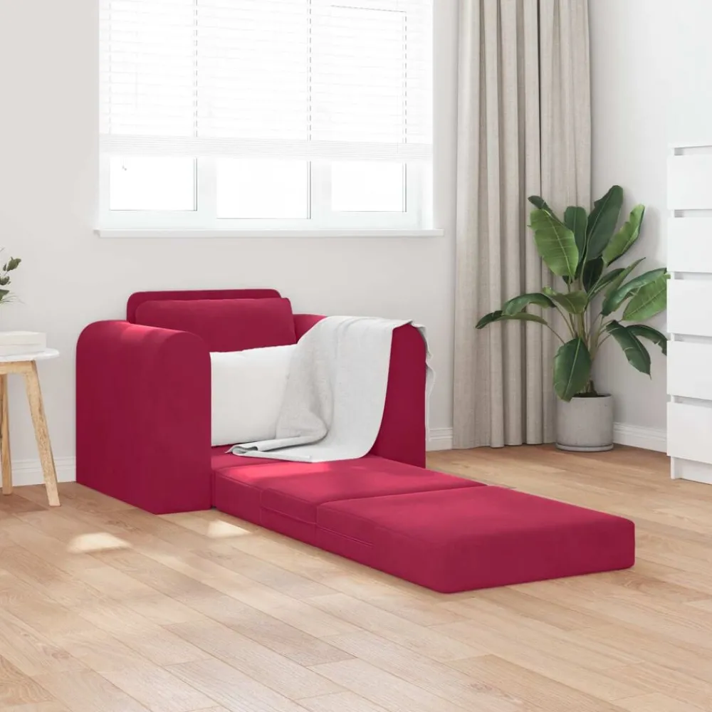 vidaXL Canapé-Lit 98 x 71 x 83 cm Velours