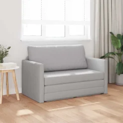 vidaXL Canapé-Lit 110cm tissu