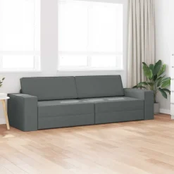 vidaXL Canapé-Lit 245 x 78 x 77 cm tissu