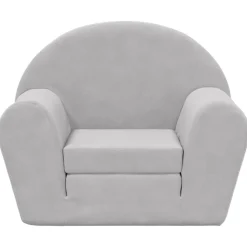 vidaXL Canapé-lit pour enfants peluche douce