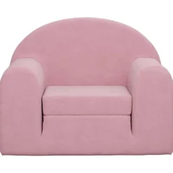 Mobilier Pour Bébés & Tout-Petits-vidaXL Canapé-lit pour enfants peluche douce Rose