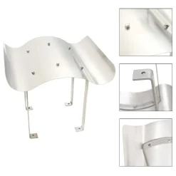 Accessoires Pour Cheminées & Poêles À Bois-vidaXL Capot de cheminée Acier inoxydable 40 x 40 x 36 cm
