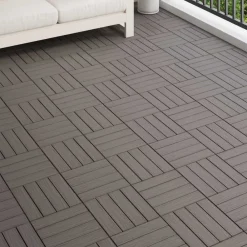 vidaXL Carreau de terrasse 11 pcs 30 x 30 cm WPC