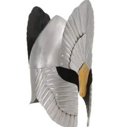 Arts & Loisirs-vidaXL Casque de chevalier médiéval pour GN Argenté Acier