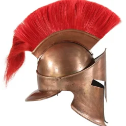 vidaXL Casque de guerrier grec antique pour GN Cuivre Acier