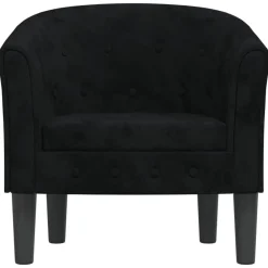 vidaXL Chaise cabriolet velours