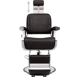 Coiffure & Cosmétologie-vidaXL Chaise de barbier 68x69x116 cm Similicuir Noir